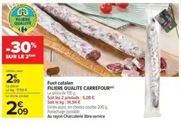 Carrefour Market Fuet catalan offre