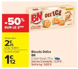 Carrefour Market Biscuits Delice BN offre