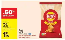 Carrefour Market CHIPS “LAY’S” offre
