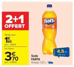 Carrefour Market Soda 'Fanta' offre
