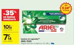 Carrefour Market ARIEL PODS offre