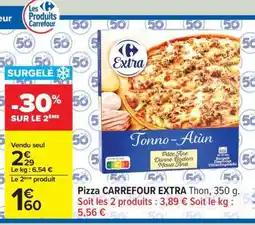Carrefour Pizza CARREFOUR EXTRA Thon, 350 g offre