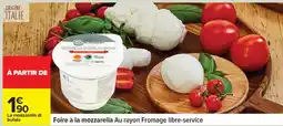 Carrefour La mozzarella di bufala offre