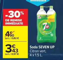 Carrefour Soda SEVEN UP offre