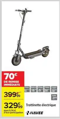 Carrefour Trottinette électrique offre