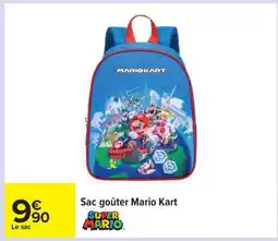 Carrefour Sac goûter Mario Kart offre