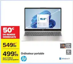 Carrefour Ordinateur portable offre