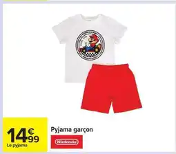 Carrefour Pyjama Garçon offre