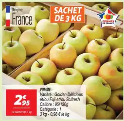 Netto Pommes golden delicious offre