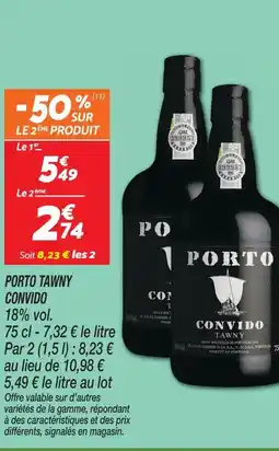 Netto Porto tawny convido offre