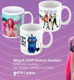 La Grande Récré Demon hunters mug k-pop offre