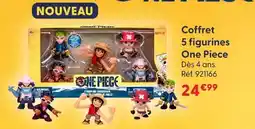 La Grande Récré One piece coffret 5 figurines offre