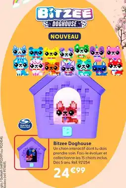 La Grande Récré Spin master bitzee doghouse offre