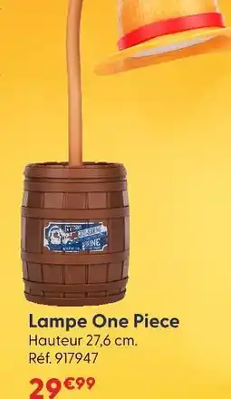 La Grande Récré One piece lampe offre