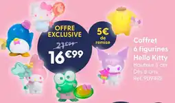 La Grande Récré Hello kity coffret 6 figurines offre