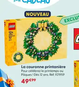 La Grande Récré Lego la couronne printanière offre