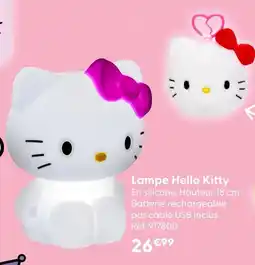 La Grande Récré Hello kitty lampe en silicone offre