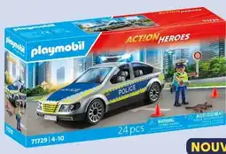 La Grande Récré Playmobil voiture de police offre