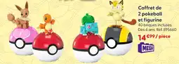 La Grande Récré Mega coffret de 2 pokéball et figurine offre