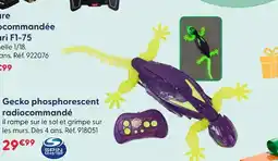 La Grande Récré Spin master gecko phosphorescent radiocommandé offre