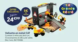 La Grande Récré Cat valisette en métal offre
