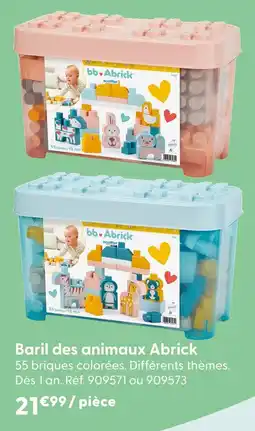 La Grande Récré Abrik baril des animaux offre