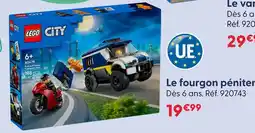 La Grande Récré Lego le fourgon pénitentiaire offre