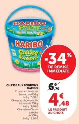 Hyper U Chasse aux bonbons haribo offre