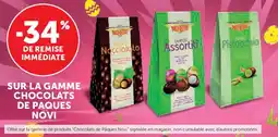 Hyper U Sur la gamme chocolats de paques novi offre