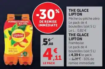Hyper U The glace lipton offre