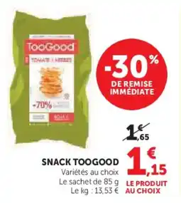 Hyper U Snack toogood offre