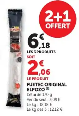 Hyper U Fuetec original elpozo offre