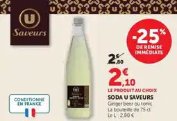Hyper U Soda u saveurs offre