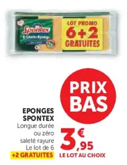 Hyper U Eponges spontex offre