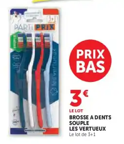 Hyper U Brosse a dents souple les vertueux offre