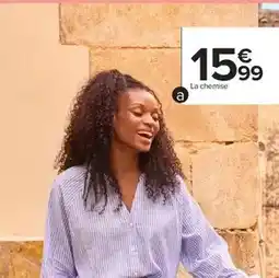 Carrefour Drive La chemise offre