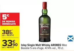 Carrefour Drive Ardbeg - islay single malt whisky offre