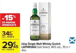 Carrefour Drive Scotch - islay single malt scotch offre