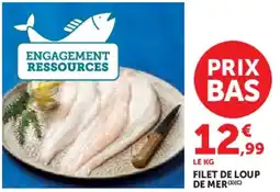 Hyper U Filet de loup de mer offre