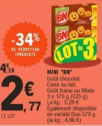 E.Leclerc MIni "bn" offre