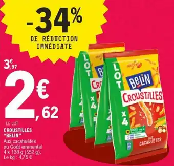 E.Leclerc Croustilles "belin" offre