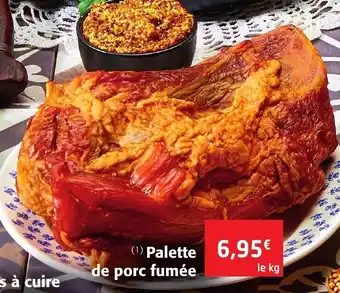 Colruyt Palette de porc fumée offre