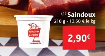 Colruyt Saindoux offre