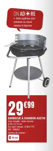 La Foir'Fouille BARBECUE À CHARBON AUSTIN offre