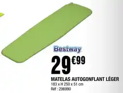 La Foir'Fouille MATELAS AUTOGONFLANT LÉGER offre