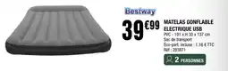 La Foir'Fouille MATELAS GONFLABLE ELECTRIQUE USB offre
