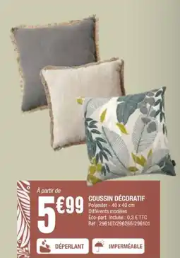 La Foir'Fouille COUSSIN DÉCORATIF offre