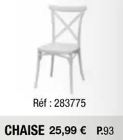 La Foir'Fouille CHAISE offre