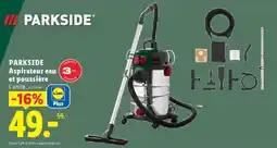 Lidl PARKSIDE Aspirateur eau et poussière offre