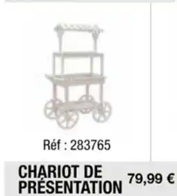 La Foir'Fouille CHARIOT DE PRÉSENTATION offre